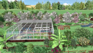 Solar Pasive Greenhouse and Aquaponic System   - Regenerative Agriculture Area